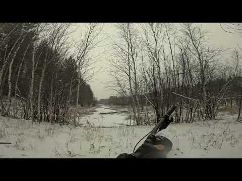 Видео: 06.11.2025 По льду Агана на фэте.