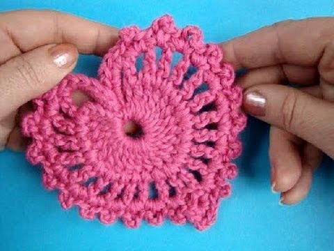 Видео: Как вязать валентинку Урок 282 How to crochet heart