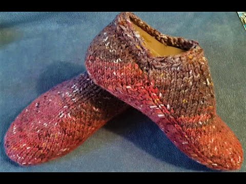 Видео: Просто /Стильно /Лаконично/ Уютные следки спицами без шва