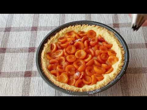 Видео: Абрикосовый пирог с меренгой. Apricot pie with meringue.