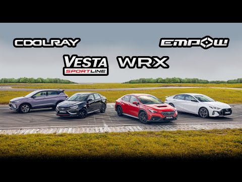 Видео: КЛАССНО едут? «Японец» и Lada против «китайцев» на треке