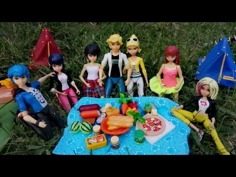 Видео: Маринетт с одноклассниками в походе выполняют задания от подписчиков