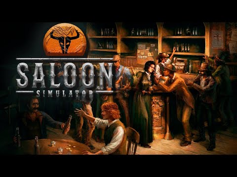 Видео: SALOON SIMULATOR #1 ДОБРО ПОЖАЛОВАТЬ В БЛЮБЕРРИ