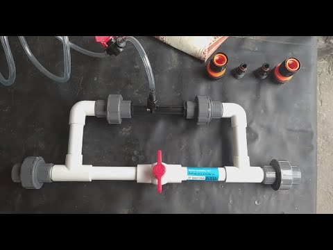 Видео: Инжектор для внесения удобрений (под капельный полив)