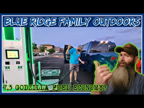 Видео: 7.3 Godzilla буксирует 10 000 фунтов через Скалистые горы! Каков был реальный расход топлива?