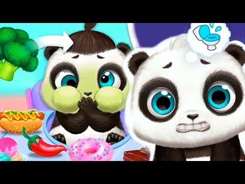 Видео: Играю в игру про малыша панду | Челлендж еды для панды ЛУ в игре для детей