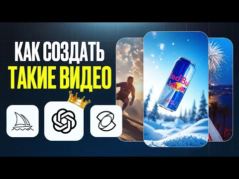 Видео: Как создать Видео в ChatGPT + Midjourney + KlingAi: Секретная связка Нейросетей. Инструкция