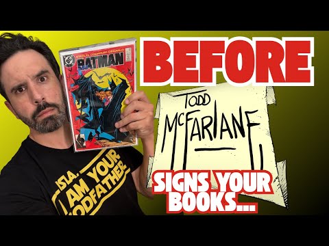 Видео: ПРЕЖДЕ ЧЕМ Тодд подпишет ваши комиксы… СМОТРИ ЭТО