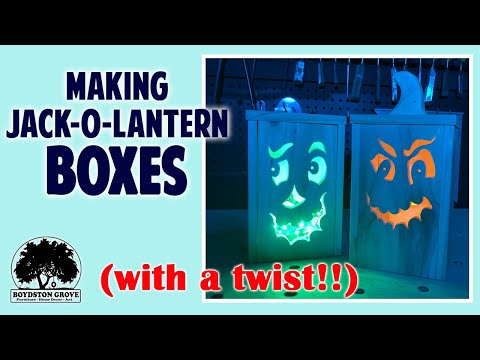 Видео: Как сделать коробки-фонарики со сменными лицами!