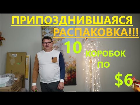 Видео: Распаковка Загадочных Посылок - 10 Посылок по 6$ ( Unboxing Mystery Boxes - 10 Boxes for $6 )