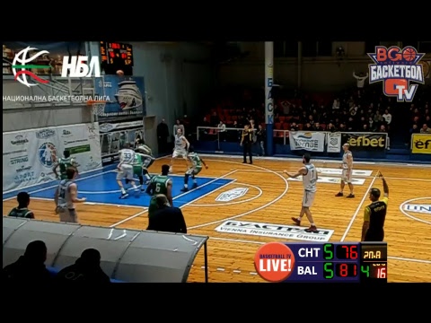 Видео: Черно море Тича vs Балкан - НБЛ, XXI кръг, сезон 2017/18