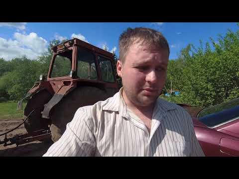 Видео: Ремонт трактора мтз 50 продолжается, новые проблемы... Деревня