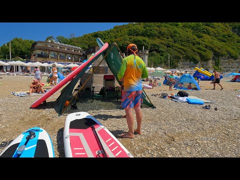 Видео: Берем SUP в аренду на Черном море