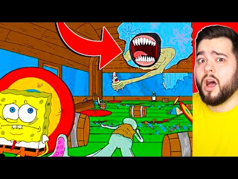 Видео: СТРАШНЫЙ МУЛЬТИК ГУБКА БОБ! СИРЕНОГОЛОВЫЙ НАПАЛ НА БИКИНИ БОТТОМ! ГУБКА БОБ ПРОТИВ СИРЕНОГОЛОВОГО!