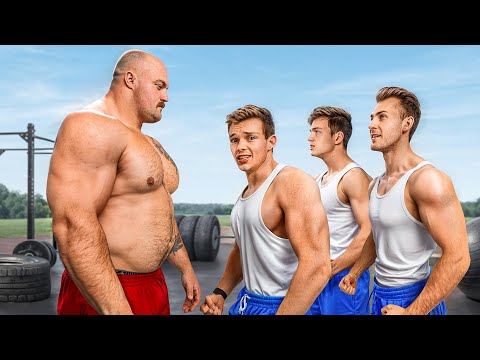 Видео: Самый Сильный Человек в Мире VS Фитнес-Блогеры (За $10 000)
