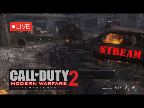 Видео: СТРІМ CALL OF DUTY MODERN WARFARE CAMPAIGN REMASTERED 2!!!