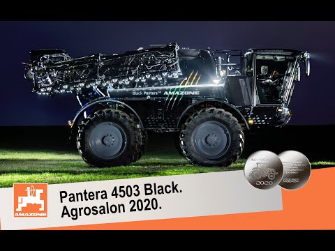 Видео: Серебряная медаль Agrosalon 2020. Amazone Pantera 4503 Black