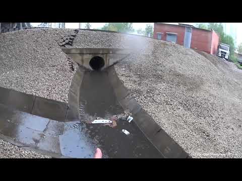 Видео: Водоотвод с проезжей части мостовых сооружений