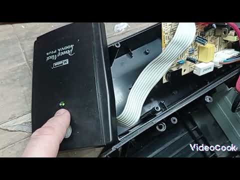 Видео: Переделка бесперебойника Mustek 400 va. Отключение режима green power