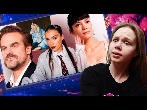 Видео: Смотрим про грязный развод Дэвида Харбора и Лили Аллен у Джони Б