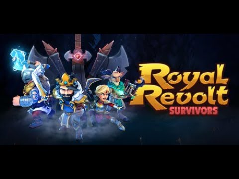 Видео: Royal Revolt Survivors. Проходим красный каньон.