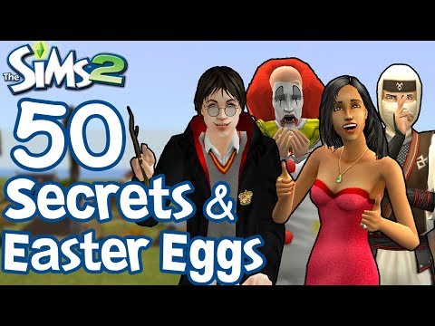 Видео: The Sims 2: 50 пасхальных яиц и секретов!