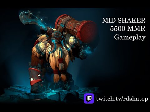 Видео: Просолка раков Shaker Mid Gameplay 5500 MMR Нарезка со стрима