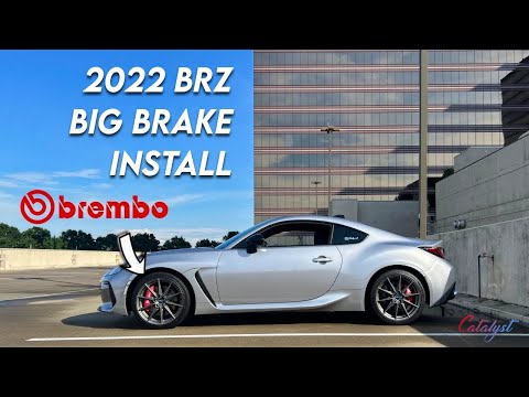 Видео: Установка тормозов Brembo Big Brake для BRZ GR86 2022 года 🔴
