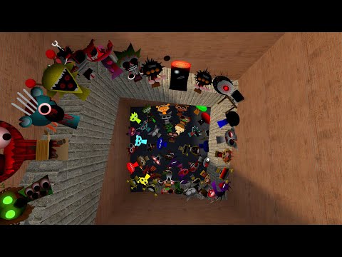 Видео: Кошмарный Спрунки Некстбот Преследуй меня в Лабиринте Gmod!