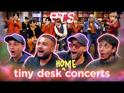 Видео: НАШ ПЕРВЫЙ СМОТР BTS: концерт Tiny Desk (Home)