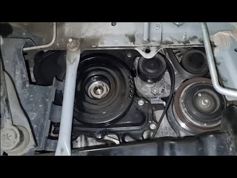 Видео: Замена демпферного шкива коленвала Renault R9M 1 6 dCi.