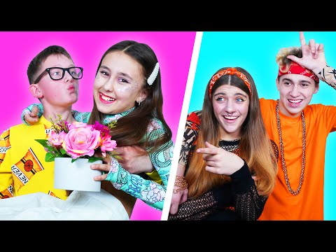 Видео: Пацанка Против Леди || Типы Девушек в Школе