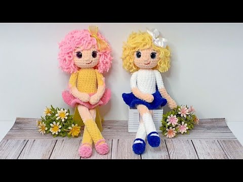 Видео: МК КУКЛА "ЛОЯ" КРЮЧКОМ ❤ 2-Я ЧАСТЬ