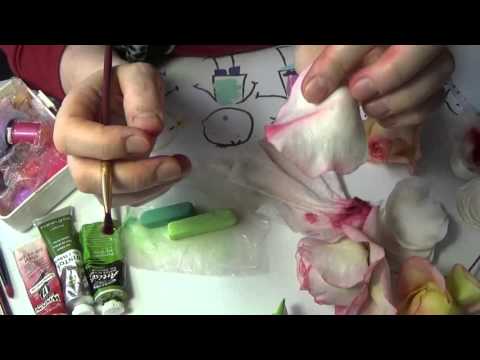 Видео: Тонировка Розы  от Риты  (бутон) часть 2