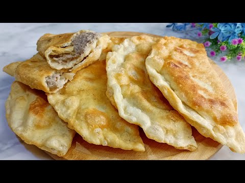 Видео: Чебуреки с мясом : самый удачный рецепт теста на чебуреки!!!