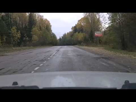 Видео: Р-37 Лодейное Поле - поворот на Вознесенье