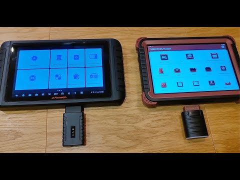 Видео: Сравнение планшетов и адаптеров Foxwell i80II vs Thinktool Master.  Сканеры для диагностики.