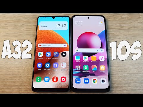 Видео: SAMSUNG GALAXY A32 VS XIAOMI REDMI NOTE 10S - КАКОЙ ТЕЛЕФОН ЛУЧШЕ? ПОЛНОЕ СРАВНЕНИЕ