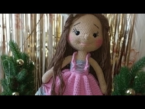 Видео: МК вяжем куклу 1 часть