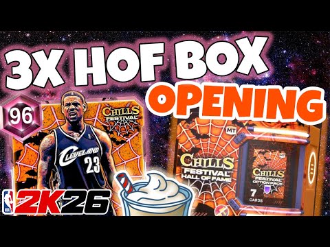 Видео: 3X ОТКРЫТИЕ КОРОБКИ HOF в NBA 2K26 MYTEAM — гарантированные розовые бриллианты и БЕСПЛАТНЫЕ карто...