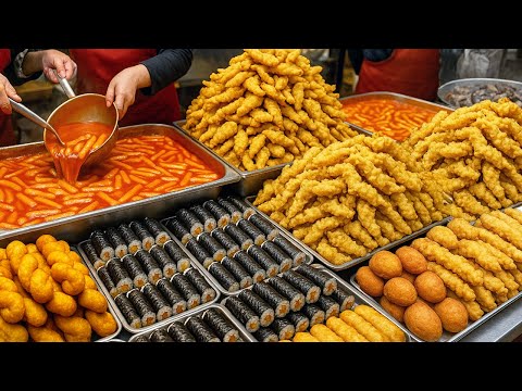 Видео: Мастер экстремально острой корейской кухни!! Самый популярный тур по уличной еде в Корее - Топ 6