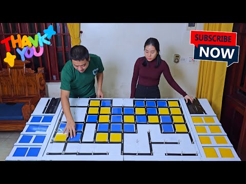 Видео: Головоломка с квадратами, развивающая мозг игра ☆ Уровень 03