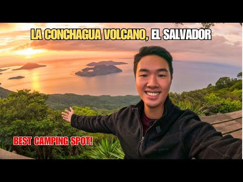 Видео: ЕДИНСТВЕННЫЙ кемпинг в Сальвадоре с видом на восход солнца в трех странах!