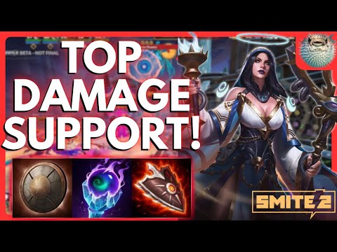 Видео: Уничтожьте любое рейтинговое лобби с этой сборкой поддержки «Геката»! | Игровой процесс SMITE 2 з...