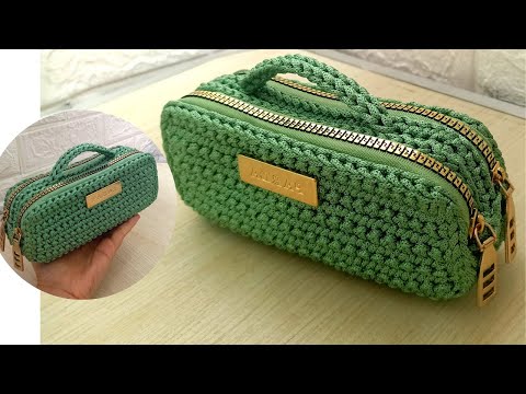 Видео: Как сделать пенал с двумя молниями