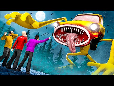 Видео: ЖИВАЯ МАШИНА ПОЖИРАТЕЛЬ ОХОТИТСЯ НА НАС! УГАР И БЕЗУМИЕ В Garry`s Mod