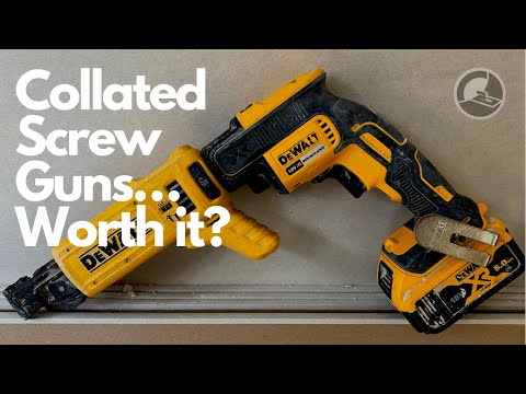 Видео: Пистолет для гипсокартона Dewalt | Обзор