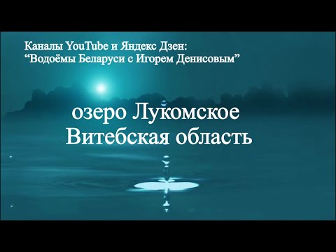 Видео: озеро Лукомское Витебская область