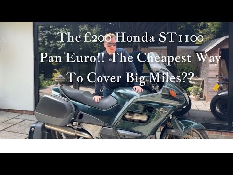 Видео: Я купил самый дешёвый Honda ST1100 Pan European, какой только мог! За 200 фунтов стерлингов! Но к...