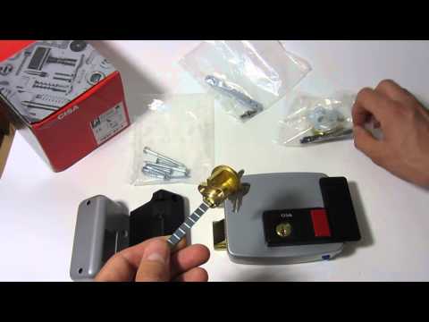 Видео: CISA 11630.60.4 Замок электромеханический, обзор и комплектация